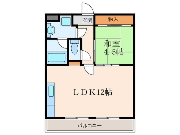 メゾンオリエントの物件間取画像